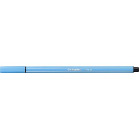 STABILO Filctoll, 1 mm, STABILO "Pen 68", azúrkék