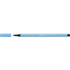   STABILO Filctoll, 1 mm, STABILO "Pen 68", azúrkék
