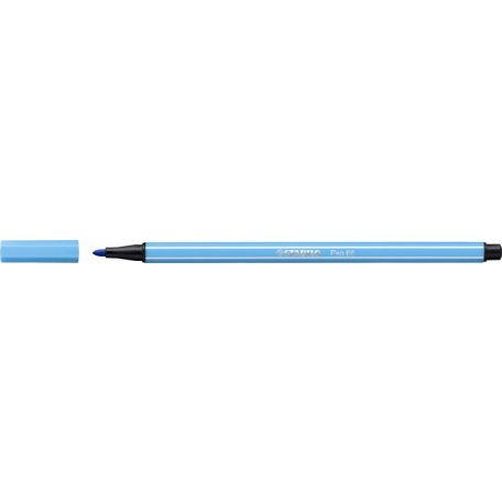 STABILO Filctoll, 1 mm, STABILO "Pen 68", azúrkék
