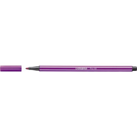 STABILO Filctoll, 1 mm, STABILO "Pen 68", orgona lila