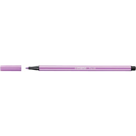 STABILO Filctoll, 1 mm, STABILO "Pen 68", pasztell-lila