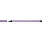 STABILO Filctoll, 1 mm, STABILO "Pen 68", szürkéslila