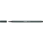 STABILO Filctoll, 1 mm, STABILO "Pen 68", sötétzöld