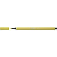 STABILO Filctoll, 1 mm, STABILO "Pen 68", mustár