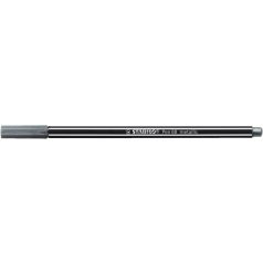  STABILO Filctoll, 1,4 mm, STABILO "Pen 68 metallic", ezüst