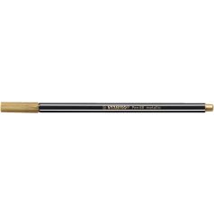   STABILO Filctoll, 1,4 mm, STABILO "Pen 68 metallic", arany