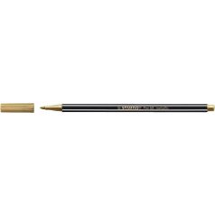   STABILO Filctoll, 1,4 mm, STABILO "Pen 68 metallic", arany
