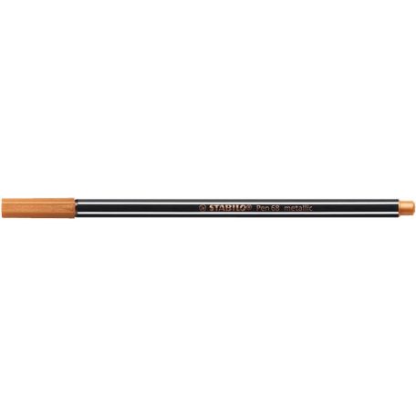 STABILO Filctoll, 1,4 mm, STABILO "Pen 68 metallic", bronz