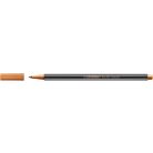 STABILO Filctoll, 1,4 mm, STABILO "Pen 68 metallic", bronz