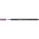 STABILO Filctoll, 1,4 mm, STABILO "Pen 68 metallic", metál rózsaszín
