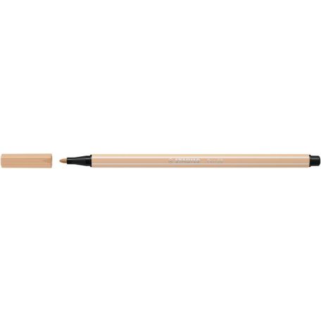 STABILO Filctoll, 1 mm, STABILO "Pen 68", bőrszín