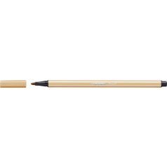   STABILO Filctoll, 1 mm, STABILO "Pen 68", világosokker