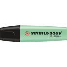 STABILO Szövegkiemelő, 2-5 mm, STABILO "BOSS original Pastel", menta