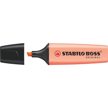 STABILO Szövegkiemelő, 2-5 mm, STABILO "BOSS original Pastel", barack
