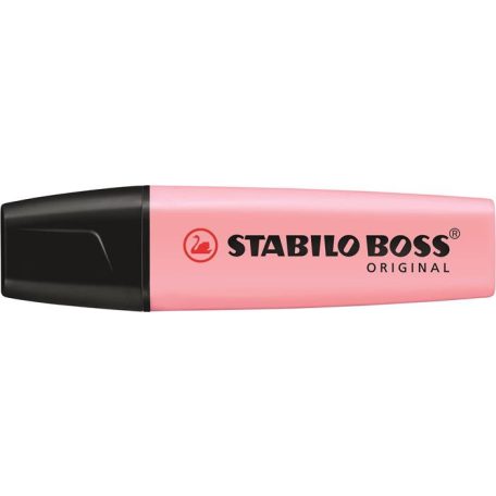 STABILO Szövegkiemelő, 2-5 mm, STABILO "BOSS original Pastel", rózsa