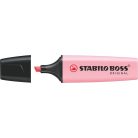 STABILO Szövegkiemelő, 2-5 mm, STABILO "BOSS original Pastel", rózsa