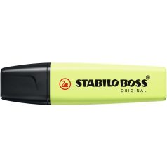   STABILO Szövegkiemelő, 2-5 mm, STABILO "BOSS original Pastel", harmatos lime