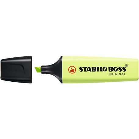 STABILO Szövegkiemelő, 2-5 mm, STABILO "BOSS original Pastel", harmatos lime