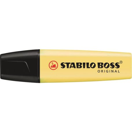STABILO Szövegkiemelő, 2-5 mm, STABILO "BOSS original Pastel", vanília