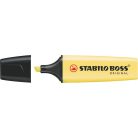STABILO Szövegkiemelő, 2-5 mm, STABILO "BOSS original Pastel", vanília