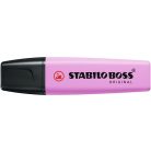 STABILO Szövegkiemelő, 2-5 mm, STABILO "BOSS original Pastel", deres málna