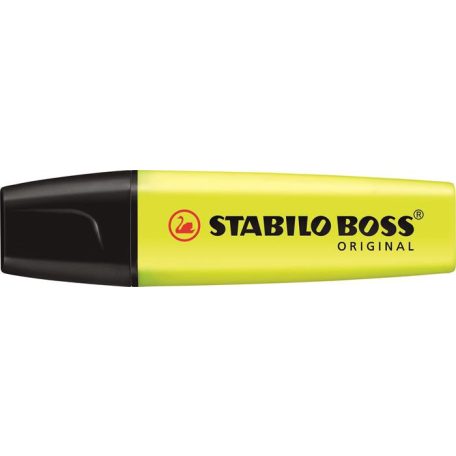 STABILO Szövegkiemelő, 2-5 mm, STABILO "BOSS original", sárga