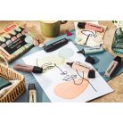 STABILO Szövegkiemelő készlet, 2-5 mm, STABILO "BOSS original NatureCOLORS", 4 különböző szín