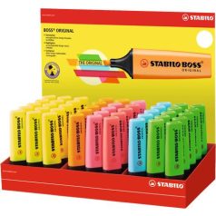   STABILO Szövegkiemelő display, 2-5 mm, STABILO "BOSS", vegyes színek