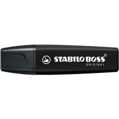   STABILO Szövegkiemelő, marker, 2-5 mm, STABILO "BOSS original NatureCOLORS", fekete