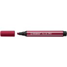 STABILO Filctoll, 1-5 mm, vágott hegy, STABILO "Pen 68 MAX", bordó