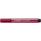 STABILO Filctoll, 1-5 mm, vágott hegy, STABILO "Pen 68 MAX", bordó