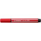 STABILO Filctoll, 1-5 mm, vágott hegy, STABILO "Pen 68 MAX", piros