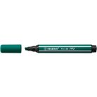 STABILO Filctoll, 1-5 mm, vágott hegy, STABILO "Pen 68 MAX", türkizzöld