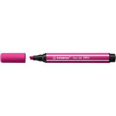   STABILO Rostirón, 1-5 mm, vágott hegy, STABILO "Pen 68 MAX", pink