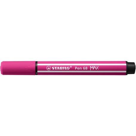 STABILO Filctoll, 1-5 mm, vágott hegy, STABILO "Pen 68 MAX", pink