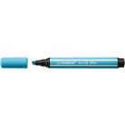 STABILO Filctoll, 1-5 mm, vágott hegy, STABILO "Pen 68 MAX", azúrkék