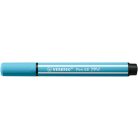STABILO Filctoll, 1-5 mm, vágott hegy, STABILO "Pen 68 MAX", azúrkék