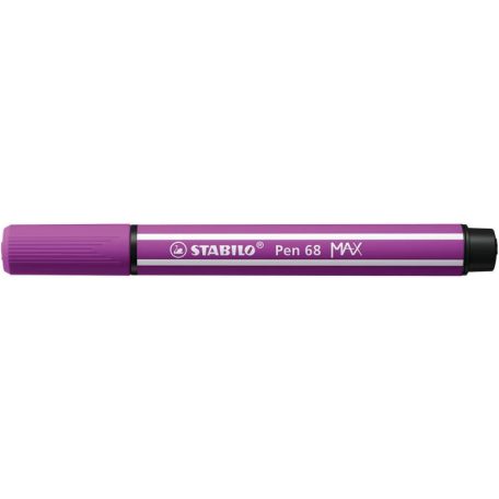 STABILO Filctoll, 1-5 mm, vágott hegy, STABILO "Pen 68 MAX", lila
