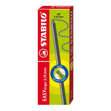 STABILO Grafitbél, 3,15 mm, HB, STABILO "Easy Ergo"