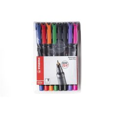   STABILO Alkoholos marker készlet, 0,4 mm, STABILO "OHPen S", 8 különböző szín