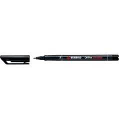   STABILO Alkoholos marker, 0,7 mm, STABILO "OHPen F", fekete