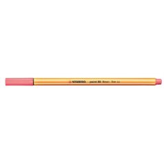   STABILO Tűfilc, 0,4 mm, STABILO "Point 88", neon piros