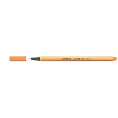   STABILO Tűfilc, 0,4 mm, STABILO "Point 88", neon narancssárga