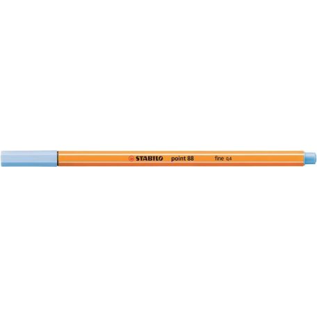 STABILO Tűfilc, 0,4 mm, STABILO "Point 88", jégkék