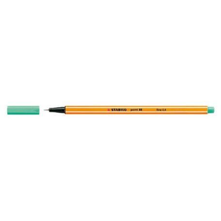 STABILO Tűfilc, 0,4 mm, STABILO "Point 88", jégzöld