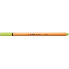 STABILO Tűfilc, 0,4 mm, STABILO "Point 88", lime zöld