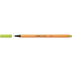   STABILO Tűfilc, 0,4 mm, STABILO "Point 88", lime zöld