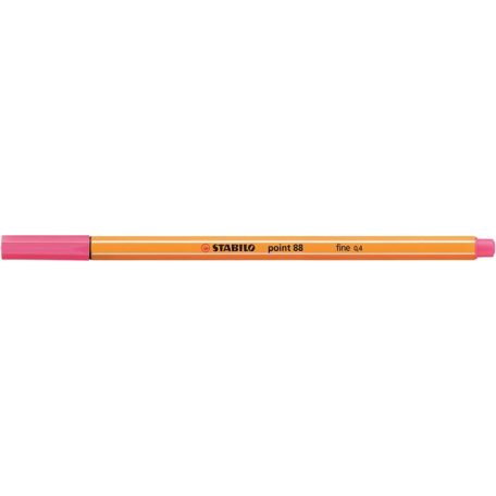 STABILO Tűfilc, 0,4 mm, STABILO "Point 88", pinkes lila