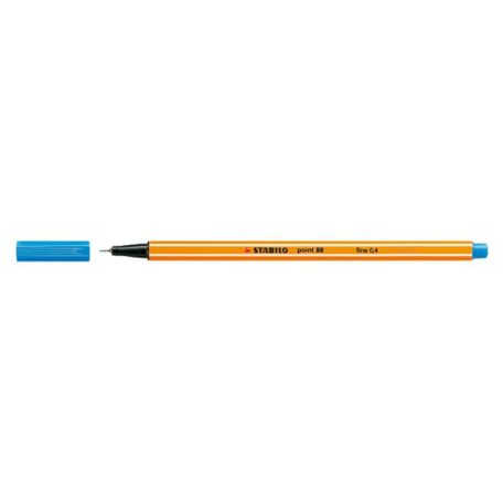 STABILO Tűfilc, 0,4 mm, STABILO "Point 88", ultramarin