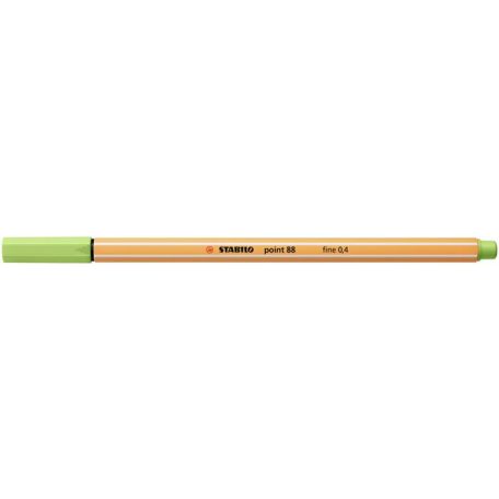 STABILO Tűfilc, 0,4 mm, STABILO "Point 88", pisztácia